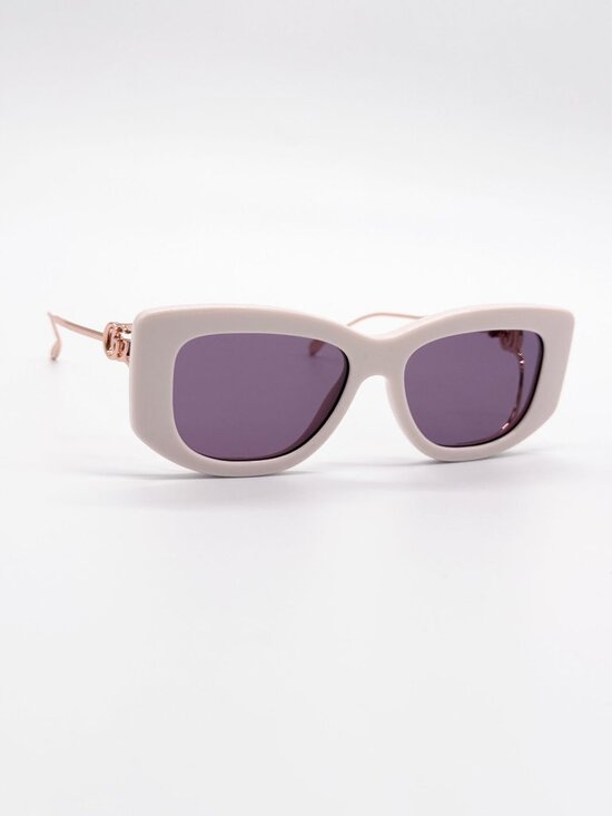NEW GUCCI SUNGLASSES GG1566S 003 WHITE/GOLD WOMEN GUCCI EYEWEAR main image 7